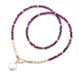 40cm Drop Pendant Necklace Natural Quartzs Stone Beaded Charm Necklaces Vintage Female Energy Necklace for Women Jewelry Gifts
