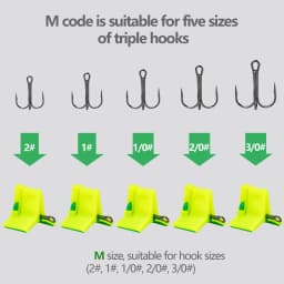 10pcs Automatic Fishing Hooks Protector for Fishing Treble Hooks Case Bonnets Hooks Covers Case Green Fishing Accessories