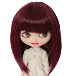 9-10 inch Blyth Qbaby Amydoll Wig Short Straight Collection Hair