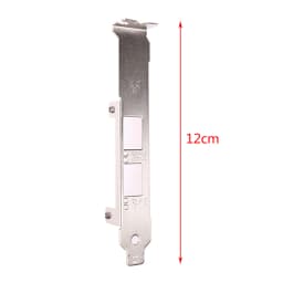 Full Height Baffle Profile Bracket For Intel X520-DA2 82599ES E10G42BTDA 4U