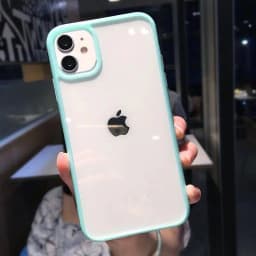 Color Transparent Shockproof Phone Case For iPhone 12 13 14 15 Mini 11 Pro Max XR X XS Max 6 6s 7 8 Plus SE Soft Back Cover Case