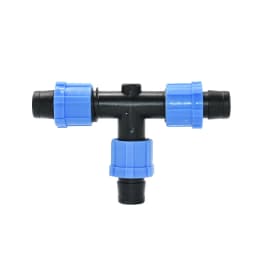 16mm 5/8'' Irrigation Drip Tape Tap Valve Elbow Tee End Plug Thread Lock Connector Garden Watering Pipe Hose Joints
