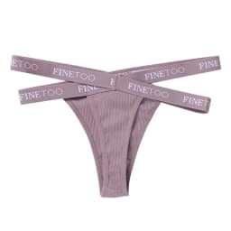 Women's Underwear Women's Panties Sexy Cross Letter Belt Panties High Split Thread Cotton Briefs Women's Panties Woman Clothes