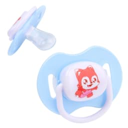 Detachable Design Cute Cartoon Silicone Baby Pacifier Nipple Soother Infant Teether Dustproof Lid Newborn Toddler Accessories