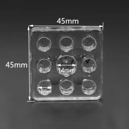 1pcs Tattoo Ink Cup Holder PMU Stand Square 9 Holes Permanent Makeup Microblading Pigment Tool Accessories for Body Art Supplies