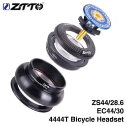 4444T MTB Bike Road Bicycle Headset 44mm ZS44 CNC 1 1/8"-1 1/2" 1.5 Tapered Tube fork Internal Threadless EC44 Headset Cheap Hot