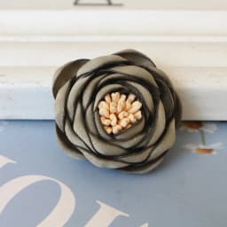 10PCS/Lot 3.5CM Handmade Rose Fabric Artificial Flowers For Hats Dress Decoration Hair Accessories