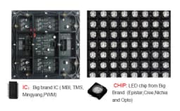 P2.5 Indoor 64*64 1 / 32 Scan 160x160mm SMD Indoor LED Display Module P2.5 LED Module