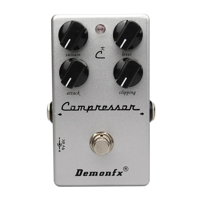 Demonfx Compressor /Overdrive /Booster High Quality Guitar Effect Pedal With True Bypass