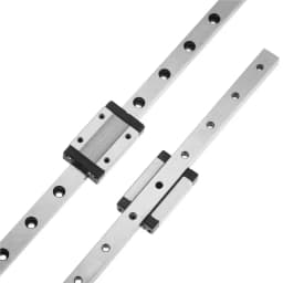 MGN MGN12 MGN15 MGN7 MGN9 300 350 400 450 500 1000mm Miniature Linear Rail Slide 1pcs MGN12 Linear Guide+ 1pcs Black SS Carriage