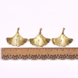 10-30pcs golden Filigree Wraps leaf Connectors Metal Crafts Headwear accessories for Jewelry Making 20-70mm YKL0912