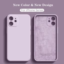 Luxury original liquid silicone phone case for iPhone14 15 13 12 11 Pro Max Mini X XR XS 7 8 Plus Shockproof Soft Case