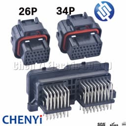 26/34/60 Pin ECU Engine Gearbox Computer Board Plug ECU Car Connector socket 6437288-3 6437288-3 4-1437290-0 3-1437290-7