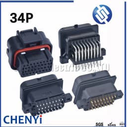 26/34/60 Pin ECU Engine Gearbox Computer Board Plug ECU Car Connector socket 6437288-3 6437288-3 4-1437290-0 3-1437290-7