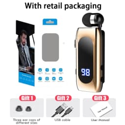 Hands-free Blues Car Bluetooth Lotus To Phone Ear Blues With Wire Ears In Lotus phone Talk Time 20Hours type c headphones BT5.2