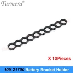 Turmera 10Piece 21700 Lithium Battery Holder Bracket 21700 Spacer 3S 4S 5S 6S 10S 13S Assemble for 36V 48V Electric Bike Battery