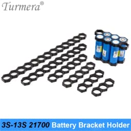 Turmera 10Piece 21700 Lithium Battery Holder Bracket 21700 Spacer 3S 4S 5S 6S 10S 13S Assemble for 36V 48V Electric Bike Battery