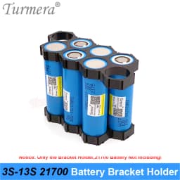 Turmera 10Piece 21700 Lithium Battery Holder Bracket 21700 Spacer 3S 4S 5S 6S 10S 13S Assemble for 36V 48V Electric Bike Battery