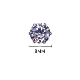 Unisex Magnetic Stud Earrings Round Crystal Rhinestone Clip Earrings Women Men Non Piercing Fake Earring Fashion Jewelry
