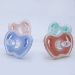 1PCs Appease Pacifiers Baby Candy Colors Safe Food Grade Silicone Cute Baby Nipples Pacifiers