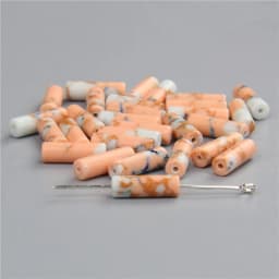 4x13mm Natural Semi-precious Stone Loose Spacer Beads Strands Tube Beads Jewelry Making Accessories DIY Manual Cylindrical Beads