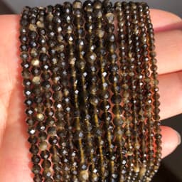 Natural Faceted Agates Moonstone Tourmaline Prehnites Jades Stone Beads For Jewelry DIY Making Bracelet Accessories 15'' 2 3 4mm