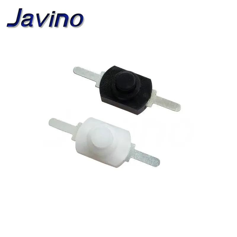 10/100/200PCS 12*8MM DC 30V 1A On Off Mini Push Button Switch for Electric Torch 1208YD Self Locking javino