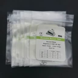10 Bags Orthodontic Dental Buccal Tube Bondable Roth/MBT/Edgewise 0.022 1st/2nd Dentistry Materials