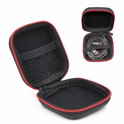 Mini Portable Earphone Case Headphones Bags USB Cable U Disk Storage Carrying Hard Bag for KZ Samsung Wired Headset Box
