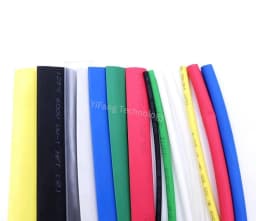 Heat Shrink Tube 0.6 0.8 1 2 3 3.5 4 5 6 mm 2:1 Ratio Polyolefin Insulated USB Cable DIY Connector Repair Wire Protect Sleeving
