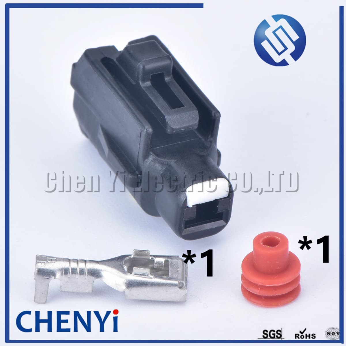 1 Pin Automotive waterproof Connector Car starting motor starter wire harness plug 90980-11400 6189-0413 2JZ For Toyota Lexus