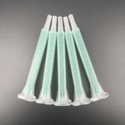 250Pcs Epoxy Static Mixer F6-16 Mixing Tube Resin Glue Mixing Nozzle for 50ml 37ml AB Glue Gun Two Component Liquid Mixing 83mm