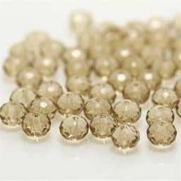 Isywaka B-Multicolor 4*6mm 50pcs Rondelle Austria Faceted Crystal Glass Beads Loose Spacer Round Beads for Jewelry Making