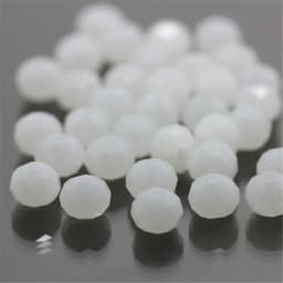 Isywaka B-Multicolor 4*6mm 50pcs Rondelle Austria Faceted Crystal Glass Beads Loose Spacer Round Beads for Jewelry Making