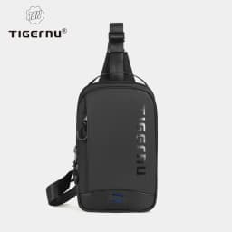 Tigernu Chest Bags For Men Cool Style Men Shoulder Bag 9.7inch IPad Bag Casual Male Crossbody Bag Lightweigt Mini Bags Messenger