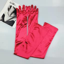 65CM 70CM Lengthen Satin Gloves Women Wedding Evening Party Etiquette Long Gloves Performance Clothing Accessories Mittens T181
