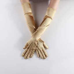 65CM 70CM Lengthen Satin Gloves Women Wedding Evening Party Etiquette Long Gloves Performance Clothing Accessories Mittens T181