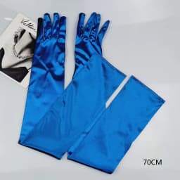 65CM 70CM Lengthen Satin Gloves Women Wedding Evening Party Etiquette Long Gloves Performance Clothing Accessories Mittens T181