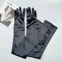 65CM 70CM Lengthen Satin Gloves Women Wedding Evening Party Etiquette Long Gloves Performance Clothing Accessories Mittens T181