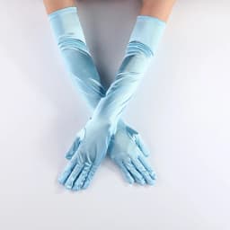 65CM 70CM Lengthen Satin Gloves Women Wedding Evening Party Etiquette Long Gloves Performance Clothing Accessories Mittens T181