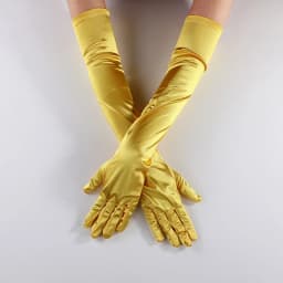 65CM 70CM Lengthen Satin Gloves Women Wedding Evening Party Etiquette Long Gloves Performance Clothing Accessories Mittens T181