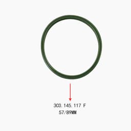 Sealing rubber ring of turbocharger pipe For VW Passat Tiguan Skoda Octavia Superb Audi TT S3 3C0145117H 3C0145117F 3C0145117D