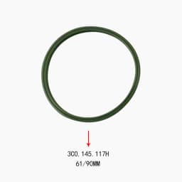 Sealing rubber ring of turbocharger pipe For VW Passat Tiguan Skoda Octavia Superb Audi TT S3 3C0145117H 3C0145117F 3C0145117D