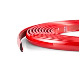 3M /5M DIY Car Bumper Self-adhesive red Decorative Strip Thickened PVC Material To Prevent Body Scratches Decorate Car Accessory