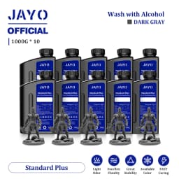 JAYO Standard/ABS-Like/PA-Like/High Temp/Though Resin 10KG 395-405nm UV Curing  Photopolymer Rapid Resin for LCD/DLP 3D Printer