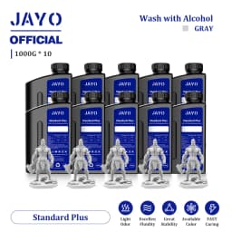 JAYO Standard/ABS-Like/PA-Like/High Temp/Though Resin 10KG 395-405nm UV Curing  Photopolymer Rapid Resin for LCD/DLP 3D Printer