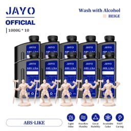 JAYO Standard/ABS-Like/PA-Like/High Temp/Though Resin 10KG 395-405nm UV Curing  Photopolymer Rapid Resin for LCD/DLP 3D Printer