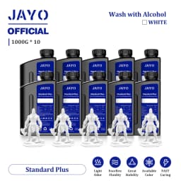 JAYO Standard/ABS-Like/PA-Like/High Temp/Though Resin 10KG 395-405nm UV Curing  Photopolymer Rapid Resin for LCD/DLP 3D Printer