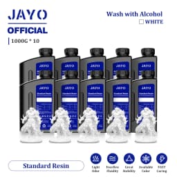 JAYO Standard/ABS-Like/PA-Like/High Temp/Though Resin 10KG 395-405nm UV Curing  Photopolymer Rapid Resin for LCD/DLP 3D Printer