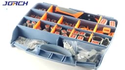 2-12 Pin DT Deutsch Series Waterproof Auto Connector Kits Solid Contacts With Crimping & Removal Tools DT06-2S DT04-2P DT06-3S